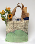 Anchor Bay, MI Topo Map (Lake St. Clair) Tote