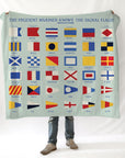 Nautical Signal Flags Blanket