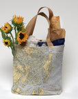 St Catherines Island GA Modern Chart Tote