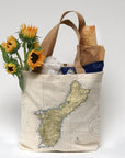 Guam Nautical Chart Tote