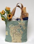 Bahrain Nautical Chart Tote