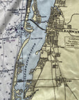 St. Pete Beach, Clearwater, FL  Nautical Chart Scarf