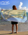 Charleston Chart Kiawah Focus Quick Dry Towel