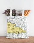 GTMO, Cuba Nautical Chart Tote