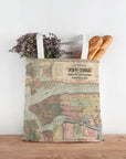 Manhattan Vintage Map Tote