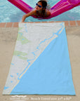 Pawleys Island SC Charted Territory Quick Dry Towel