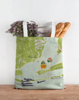 Pensacola Illustrated Map Tote