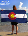Colorado State Flag Quick Dry Towel