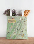 Shenandoah Illustrated Map Tote