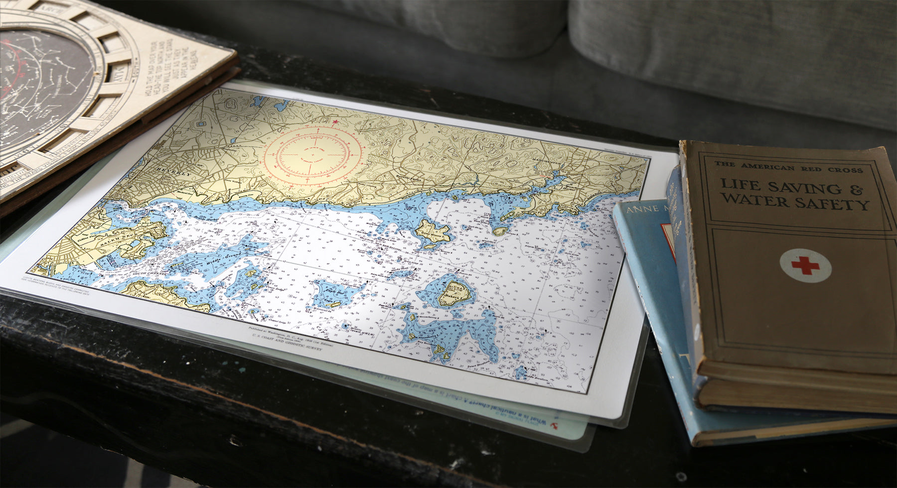 Nautical Chart Placemat