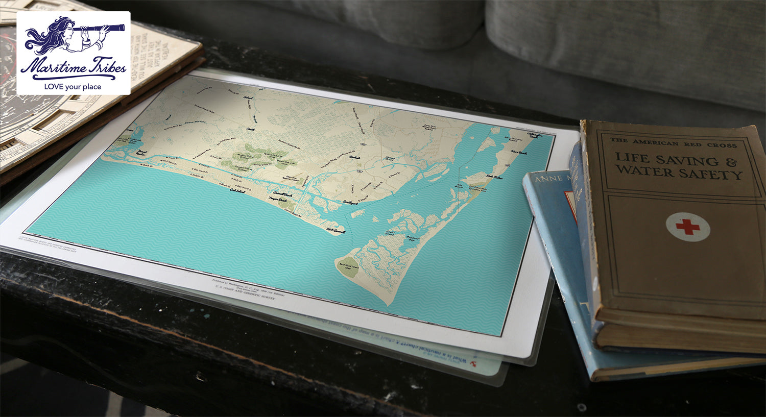 Nautical Chart Placemat