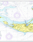 Nantucket, MA Nautical Chart Scroll