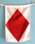 "F" Nautical Signal Flag - mysignalflags