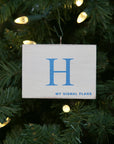 "H" Flag Vintage Ornament - mysignalflags