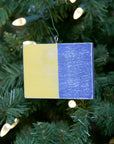 "K" Flag Vintage Ornament - mysignalflags