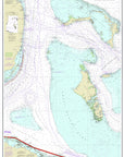 Straits of Florida - Eastern Part - Nautical Chart, c. 2017 Scroll