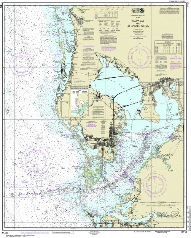 Tampa Bay and St. Joseph Sound - 2018 Scroll