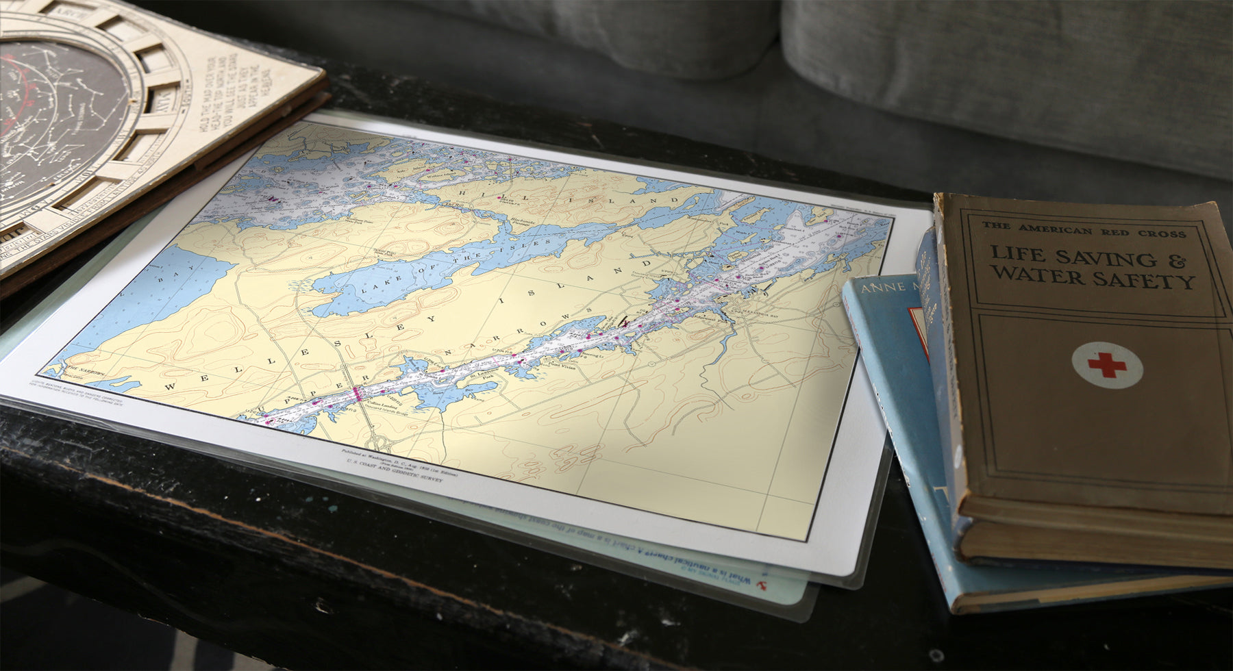 Nautical Chart Placemat