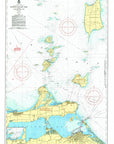 Island of Lake Erie Chart Scroll