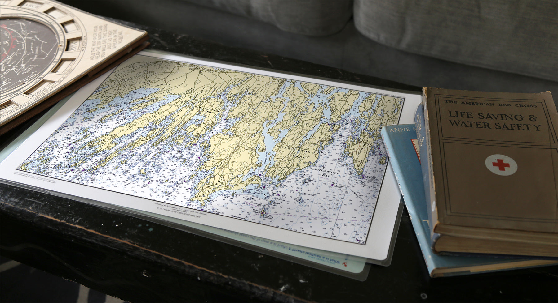 Nautical Chart Placemat