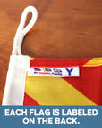 "Y" Nautical Signal Flag - mysignalflags
